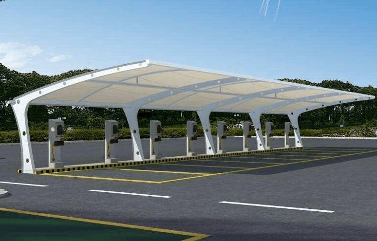 边坝县充电桩车棚